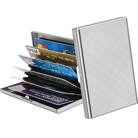 MaxGear RFID Credit Card Holder Protector Metal Credit Card 